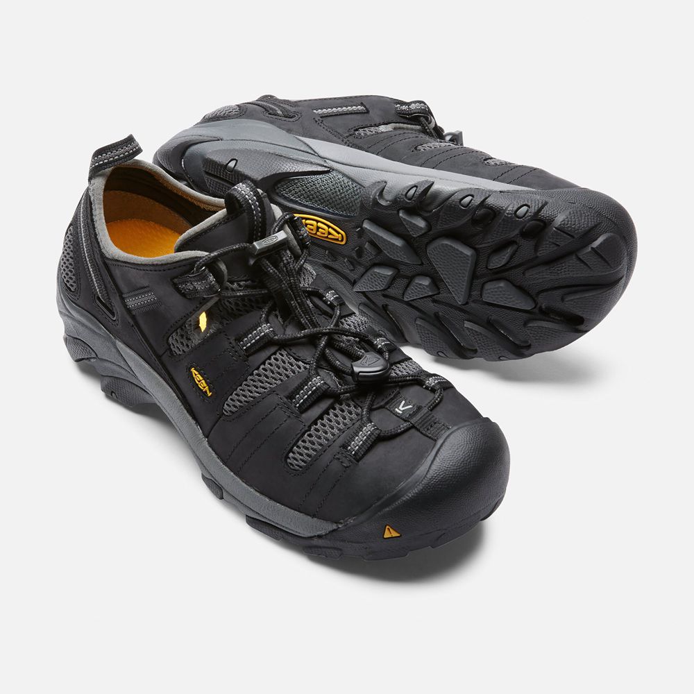 Keen Arbetsskor Herr Svarta - Atlanta Cool (Steel Toe) - 417653BPS